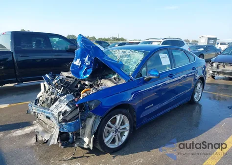 2018 Ford Fusion Hybrid Se from USA, damaged, VIN 3FA6P0LU8JR133858